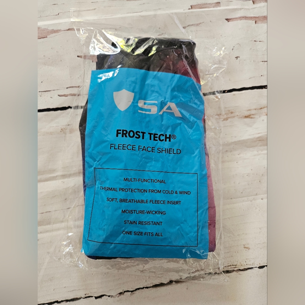 New SA Frost Tech Fleece Face Sheild Galaxy Design - Picture 3 of 6